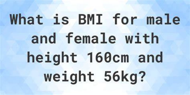 160センチ56キロは太って見える？BMI・見た目・健康の目安を解説